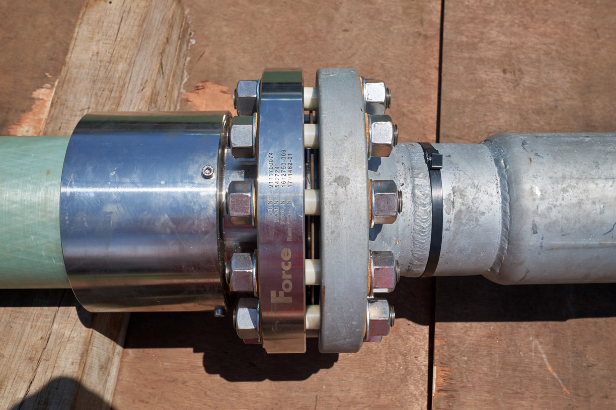 End Fitting for Flexible Composite Pipes (FCP)