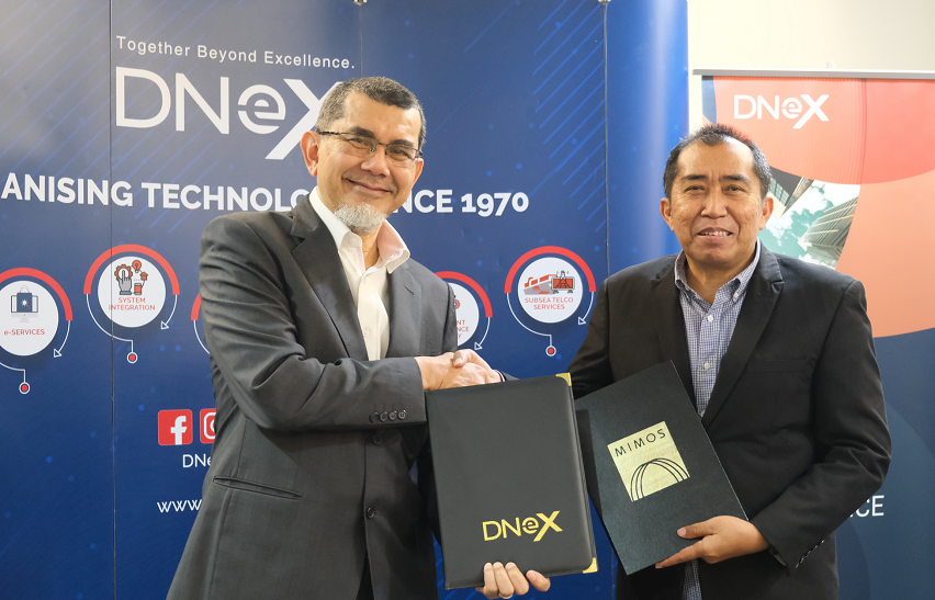 DNEX PARTNERS WITH MIMOS TO EXPLORE GOVERNMENT STRATEGIC PROJECTS